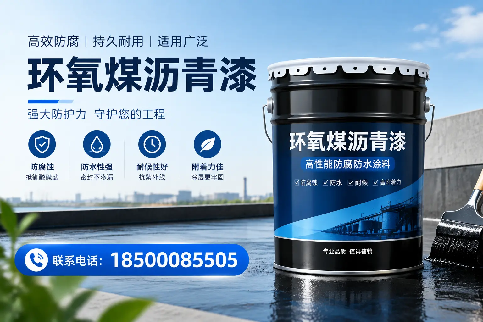 环氧煤沥青漆的施工方法详解，助力兰州企业高效完成项目